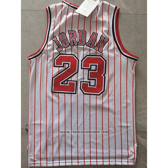 Camiseta Chicago Bulls Michael Jordan #23 Reload Hardwood Classics Blanco